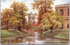 Cambridge Vintage Postcard St