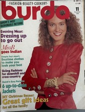 Vintage burda moden magazine - burda,