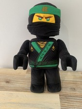 Lego Ninjago Lloyd Green Ninja Plush Mini Figure Soft Toy 13” - Cut Tag