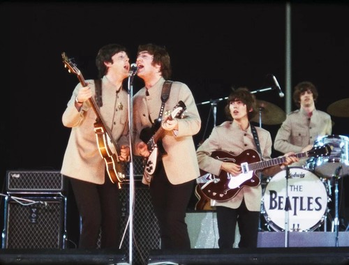 The beatles concert photo - beatles,