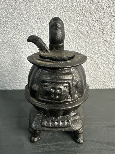 Vintage miniature cast iron - cast,