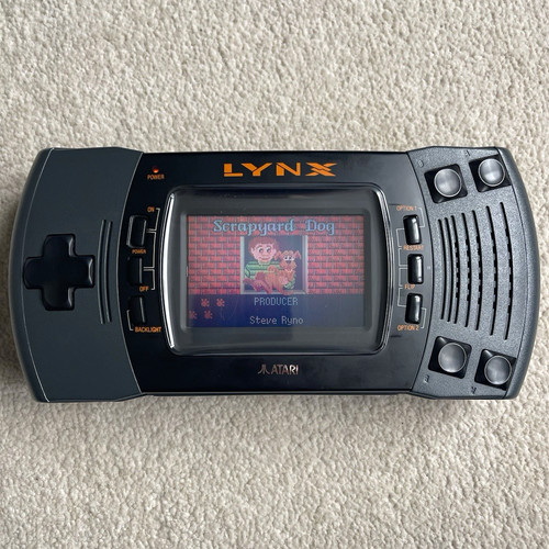 Atari lynx handheld console - console, w/