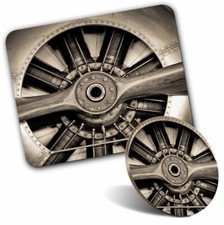 Mouse Mat & Coaster Set -