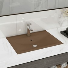  Luxury Basin with  Hole Washroom Vanity Stone Sink Bathroom Above Counter Z6A8