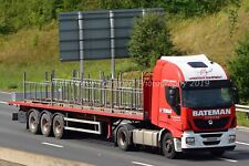 Truck Photo 12x8 - Iveco Stralis - Bateman Livestock - RV62 BZO