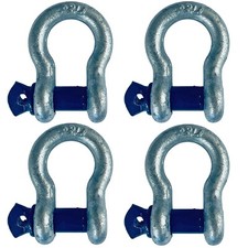 4x Lifting Shackle WLL 6.5 Ton