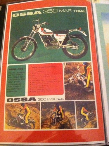 Vintage ossa trials bike - trials,