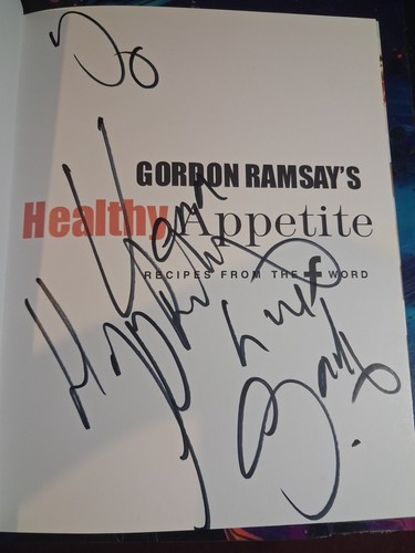 Signed copy gordon ramsay s - *gordon, ramsay's