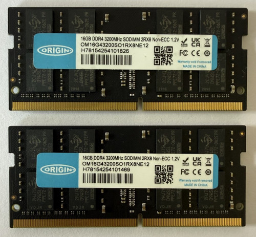 32gb ddr4 3200mhz origin - 32gb,