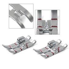 Household Sewing Machine Parts 1/4" Quilting Foot Presser Foot Fit pfaff Pair