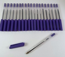 Purple Biro Ballpoint Pen