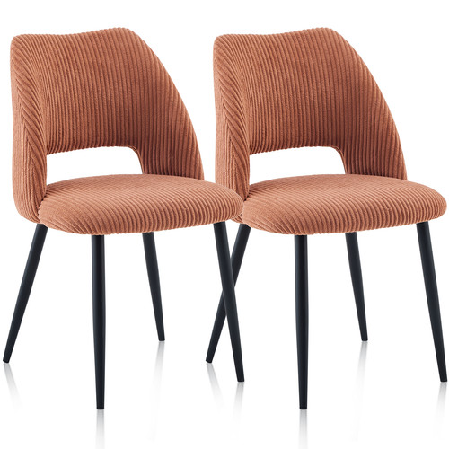 Dining chairs velvet set - 2/4,