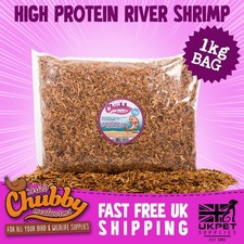 1Kg Chubby Dried River Shrimp