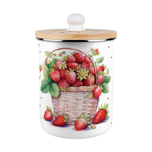 Strawberry basket food - strawberry, waste