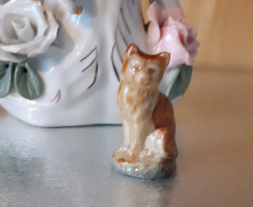 Vintage wade whimsies cat - wade,