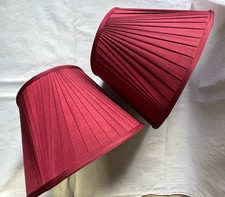 Burgundy/wine Coloured Lamp