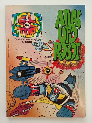 Atlas ufo robot goldrake tele - ufo,