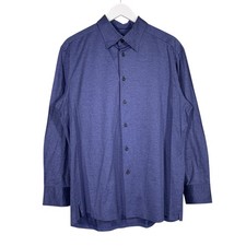 Eton Dress Shirt 2XL Blue