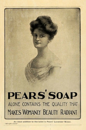 Pears soap radient beauty lady - pears,
