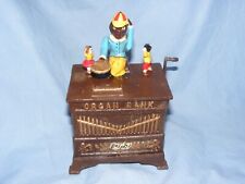Organ Grinder Money Box Cast