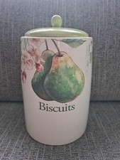 Arthur Wood Fruit Grove Biscuit  Canister/Jar/Barrel
