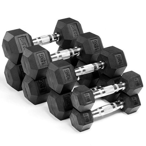 Hex dumbbells weight - weight, sets