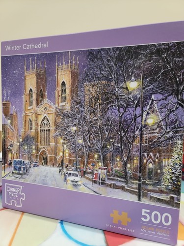 Winter cathedral corner piece - winter,
