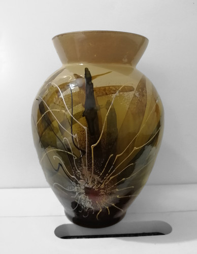 Hand painted blown glass - painted,