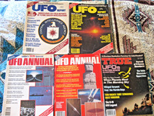 VINTAGE UFO MAGAZINE LOT OF 5