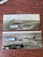 2 Panorama  Whitley Bay black & white Valentines real photo postcards 
