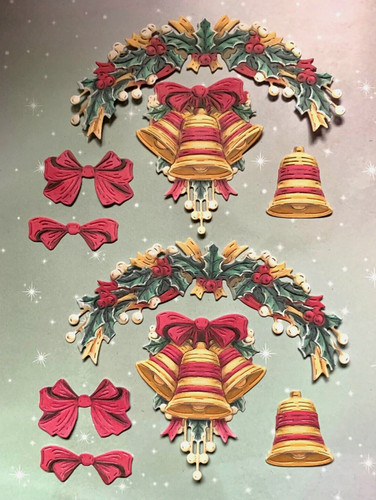 Christmas die cuts peel - die, cuts....peel