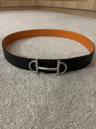 Hermes gamma black orange - hermes,