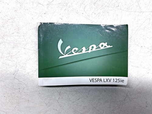 Vespa lxv owners - lxv, manual