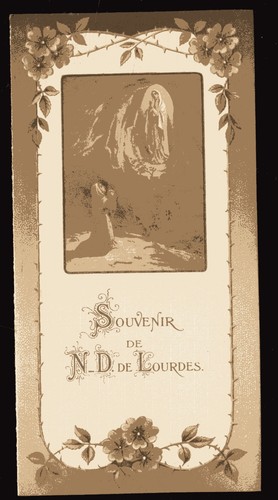 Antique holy card our - card, lady