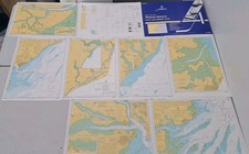 4 x Admiralty charts and
