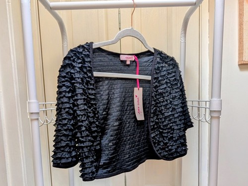Per una ruffle - jacket, with