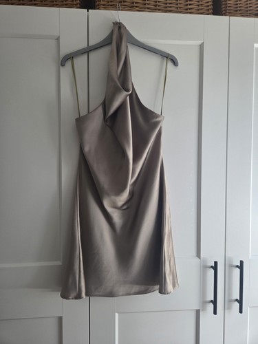 Zara green satin - zara, m