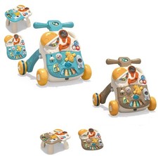Multifunction Baby Walker 3 in 1  Sit to Stand Push Learning Activity Walker Toy