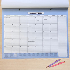 2026 Wall Planner Pad Large A3