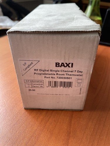 Baxi digital single channel - rf,
