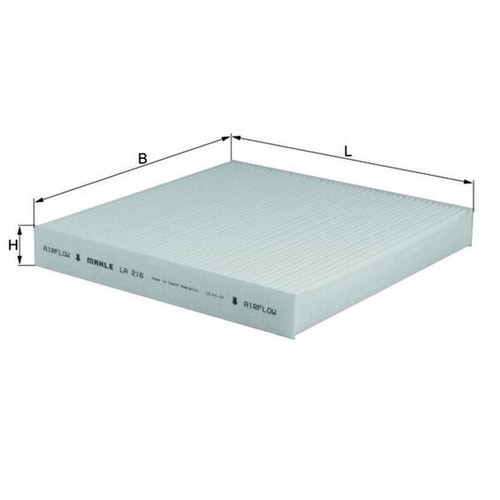Cabin filter for honda - cabin, pilot
