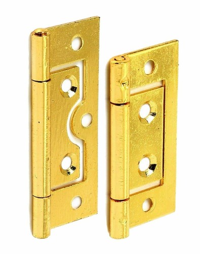 Flush door hinges zinc or - x,