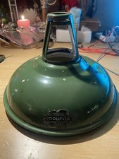 Vintage enamel coolicon light - enamel,