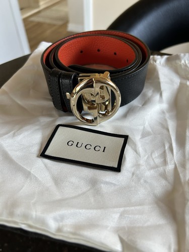 Gucci interlocking reversible - gucci,