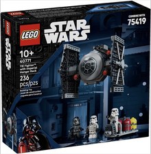 Lego Star Wars 40771 TIE Fighter with Imperial Hanger Rack New and Sealed