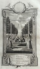 1794 Man & Woman on Swing in