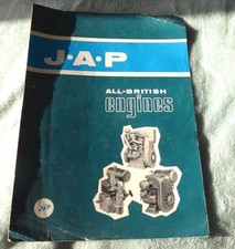 stationary engine brochures JAP All- British engines dated 1968