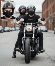 HAWK Facemask Motorcycle Half