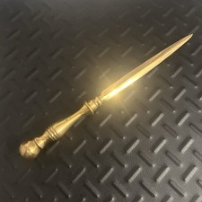 Heavy Brass Vintage Letter Opener