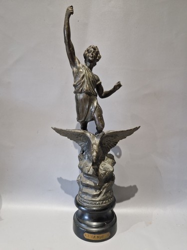 Antique spelter french - antique, title
